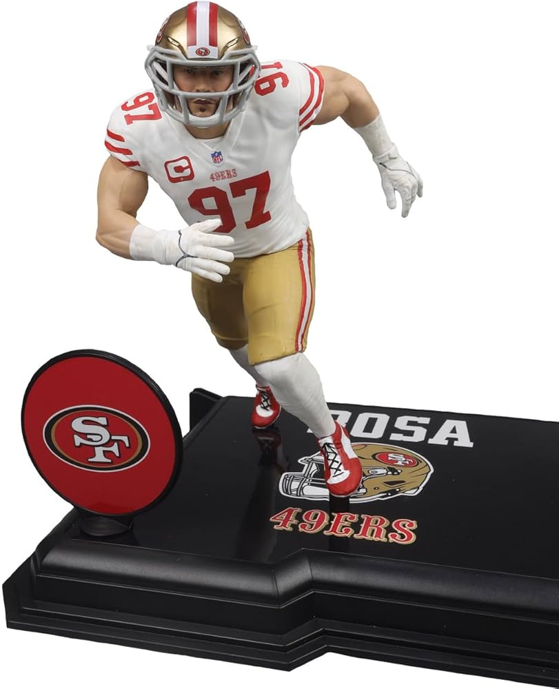 Amazon.com: McFarlane Nick Bosa (San Francisco 49ers) NFL 7